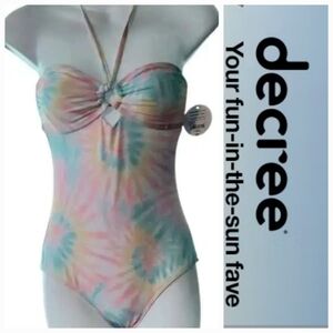 NWT Decree Tie-Dye Swimsuit ~XS